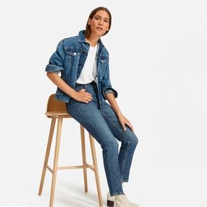 Everlane Cheeky Straight Jean, Size 25